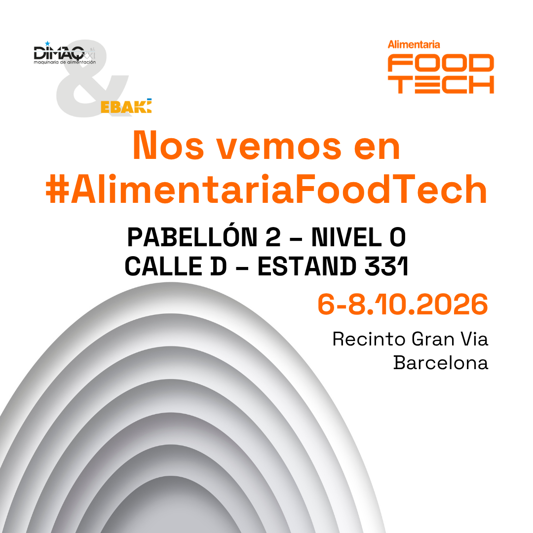 Dimaq presentará sus fileteadoras horizontales de carne sin hueso EBAKI en Alimentaria FoodTech 2026 Barcelona